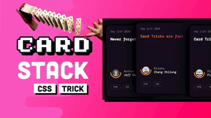 Animated CSS Cards Tutorial